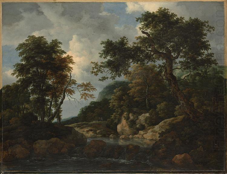 Jacob van Ruisdael The Forest Stream china oil painting image